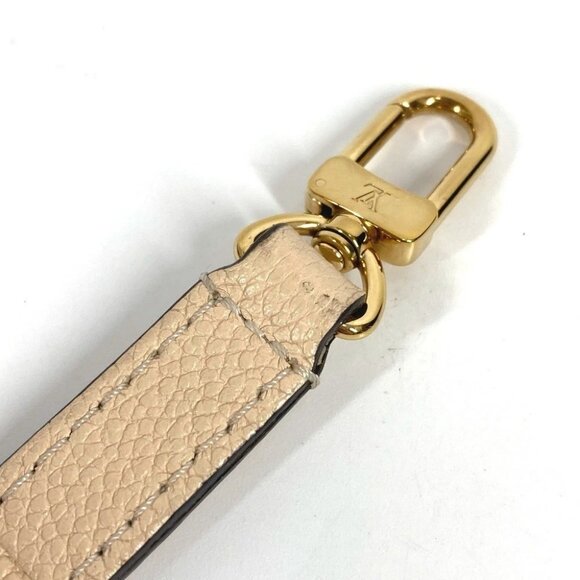 LOUIS VUITTON accessories Shoulder strap Leather Beige - Picture 8 of 10